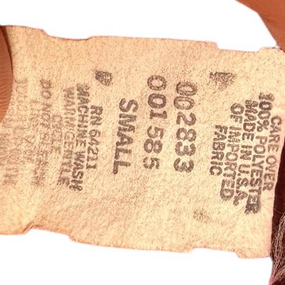 California Dynasty Vintage Pink Floral Long Robe Tie Size Small Made in USA - Picture 10 of 10